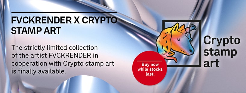 Crypto stamp art FVCKRENDER